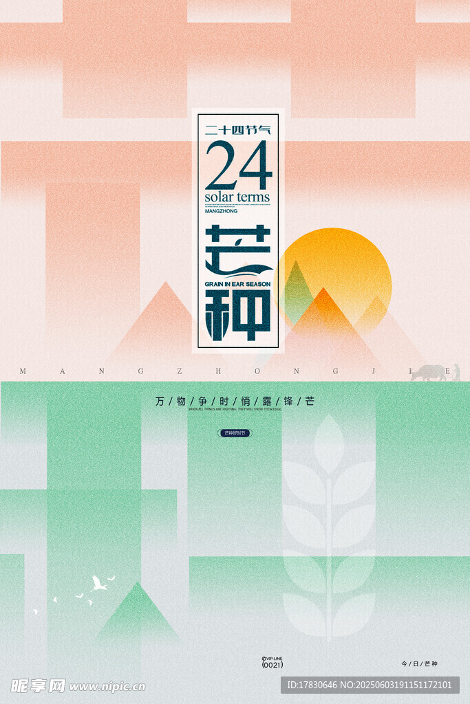 芒种海报
