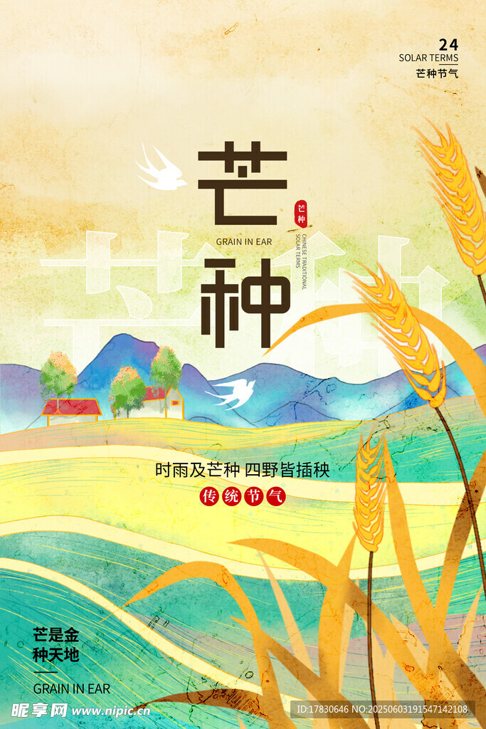 芒种海报