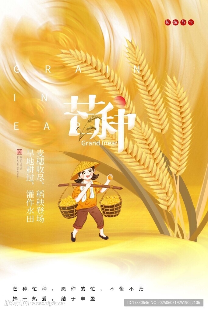 芒种海报