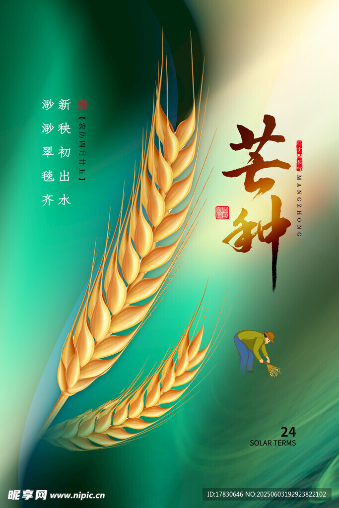 芒种海报