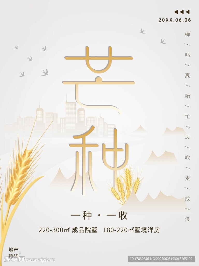 芒种海报