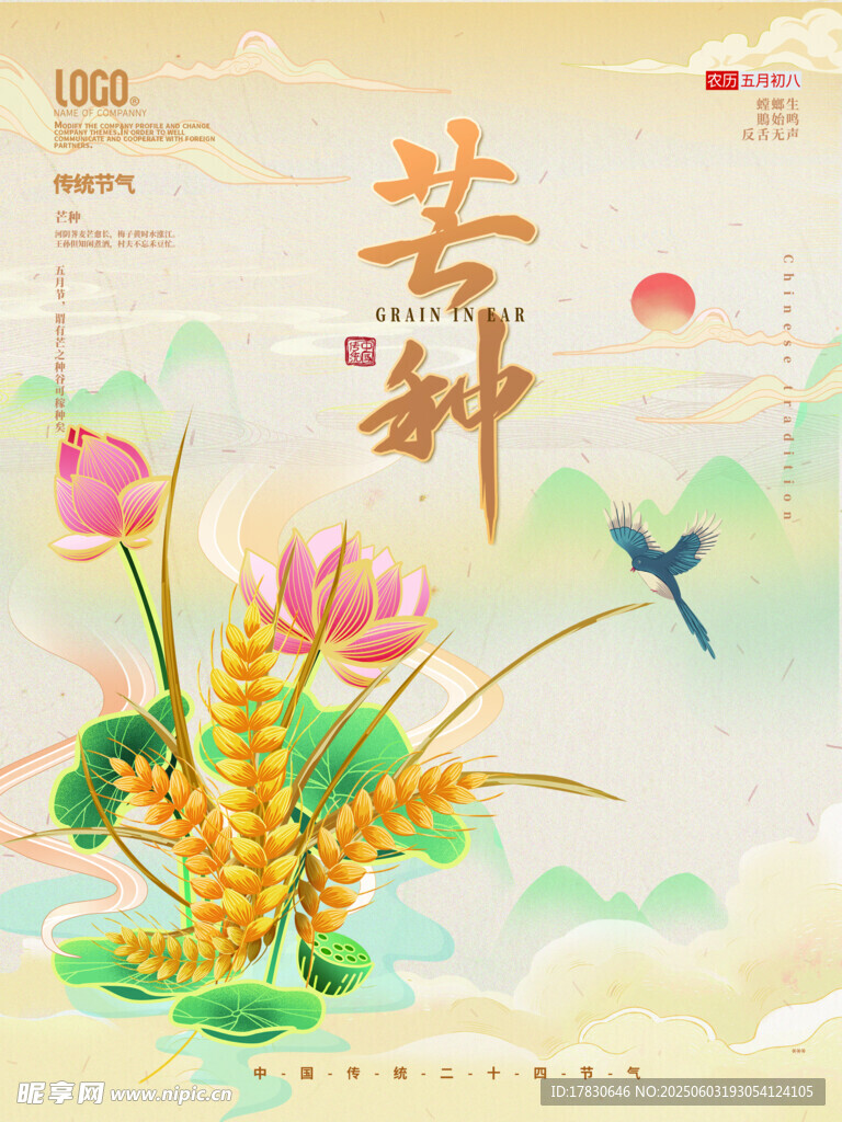 芒种海报