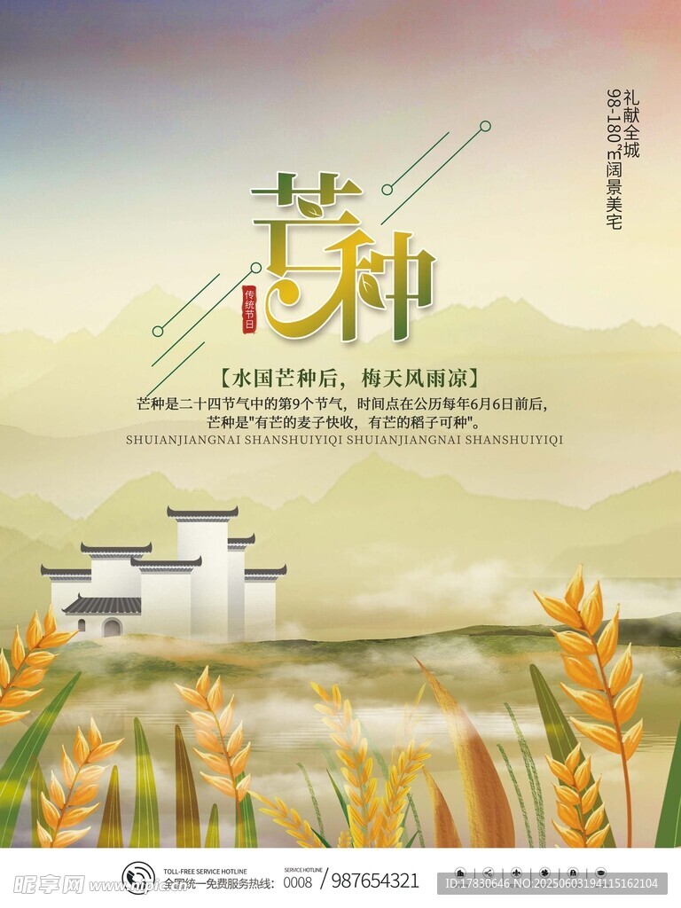 芒种海报