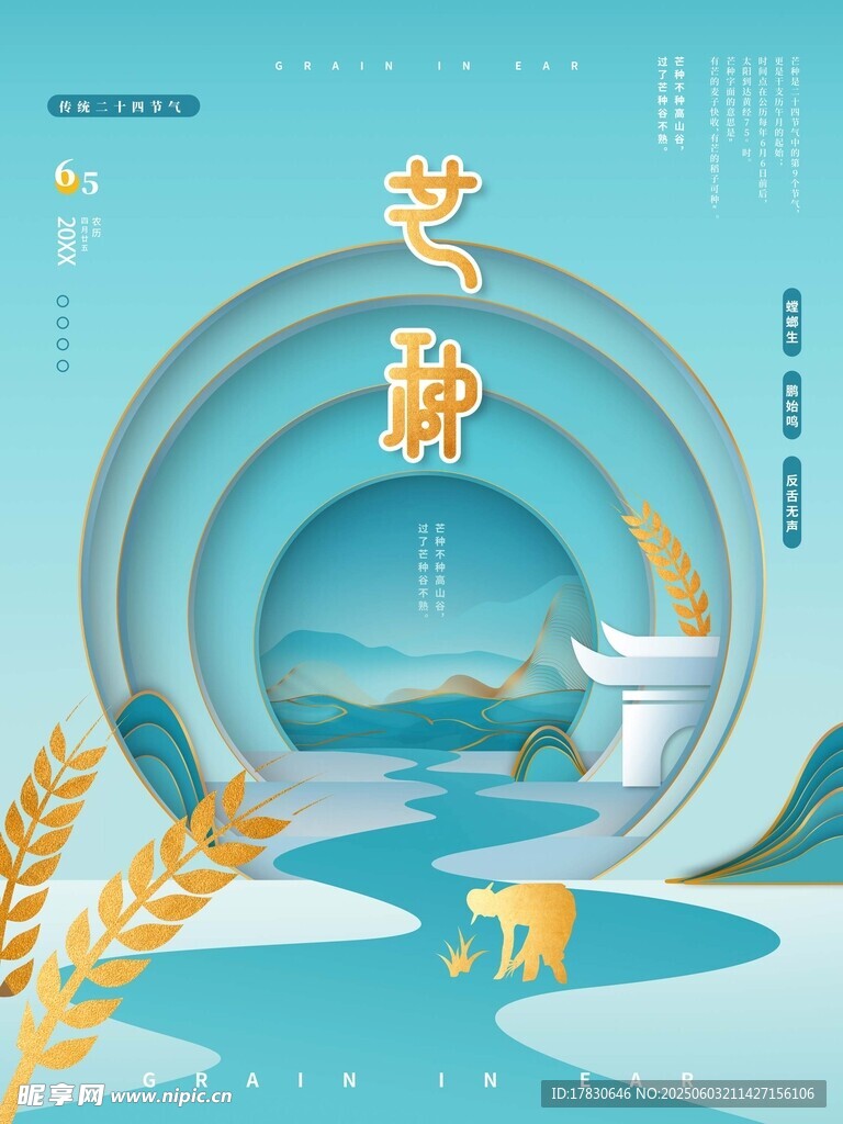 芒种海报