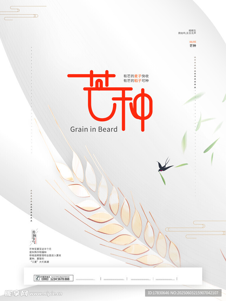 芒种海报