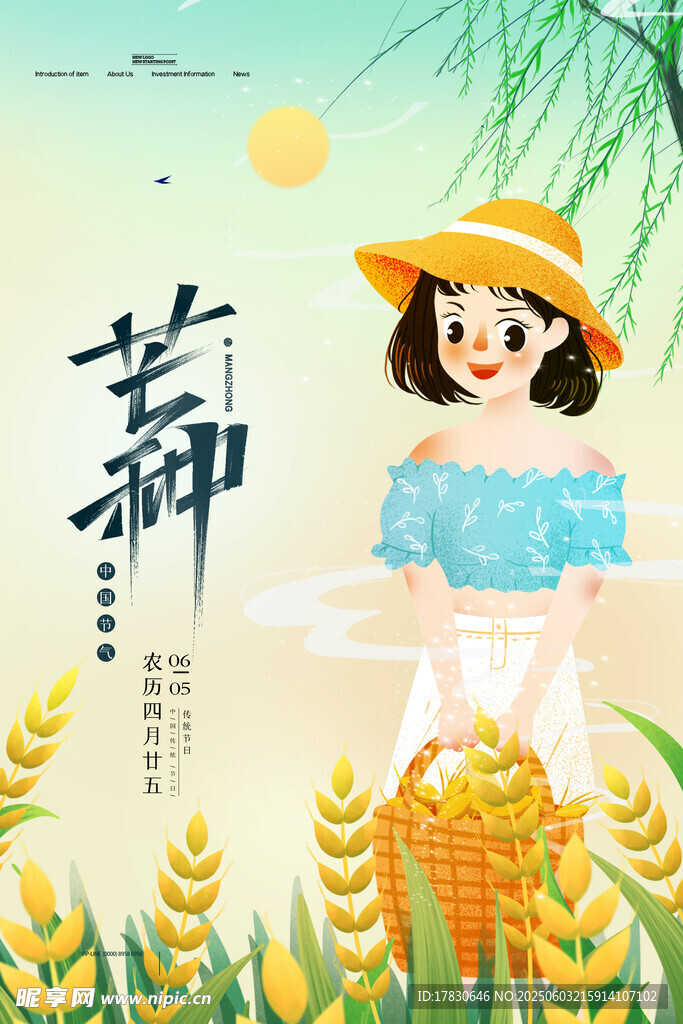 芒种海报