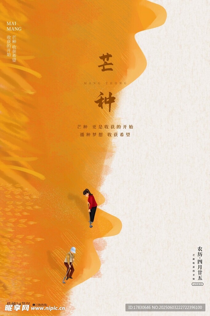 芒种海报