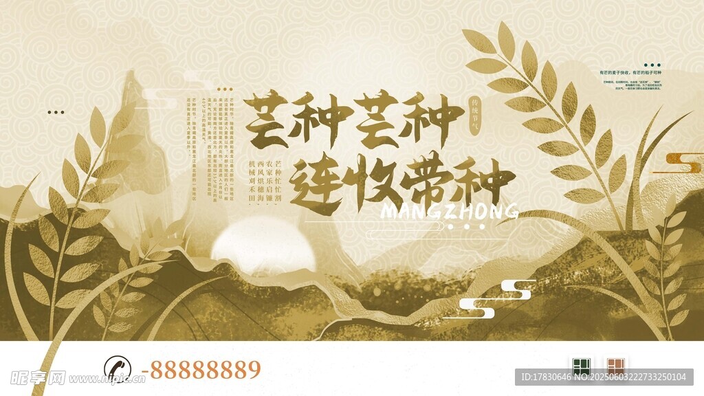 芒种海报