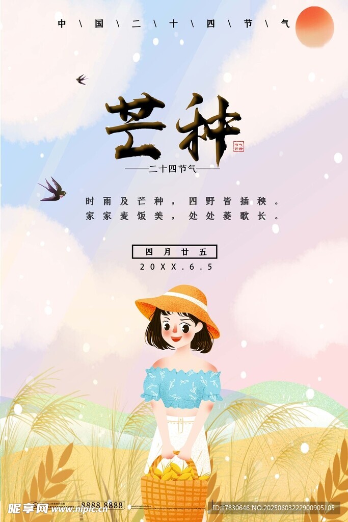 芒种海报