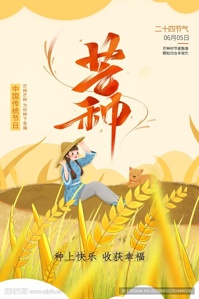 芒种海报