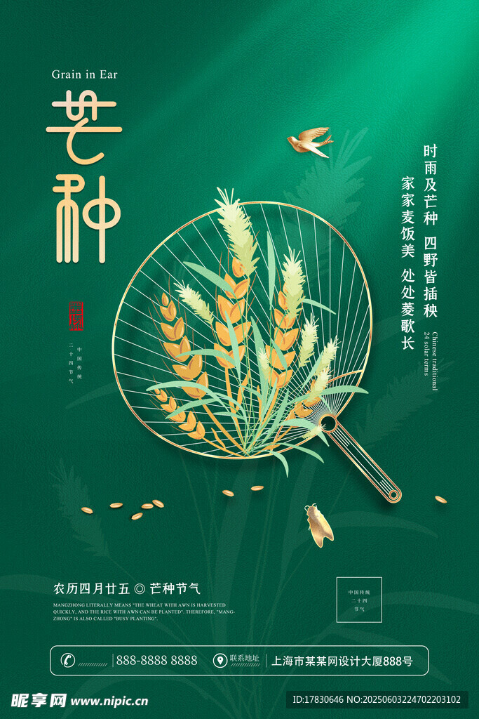 芒种海报