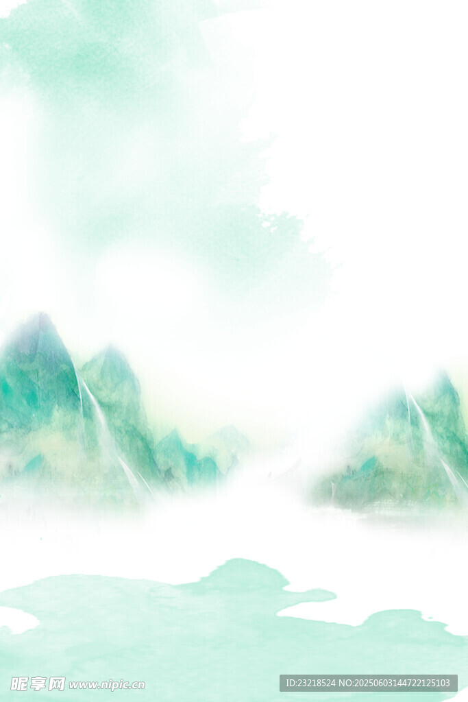 浅绿色背景