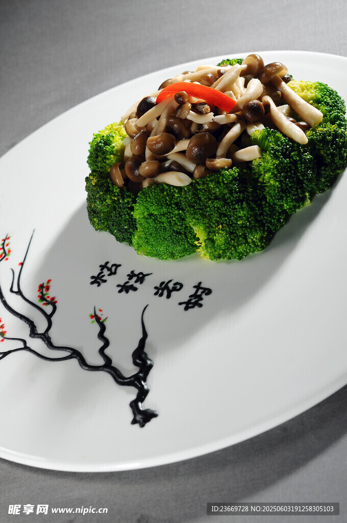西兰花野菌