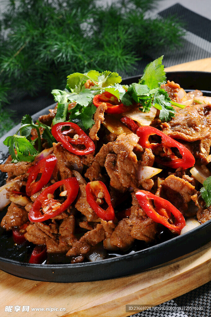 香辣牛肉片 美味诱人