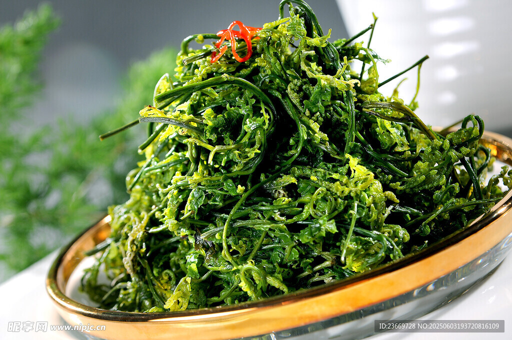 凉拌蕨菜