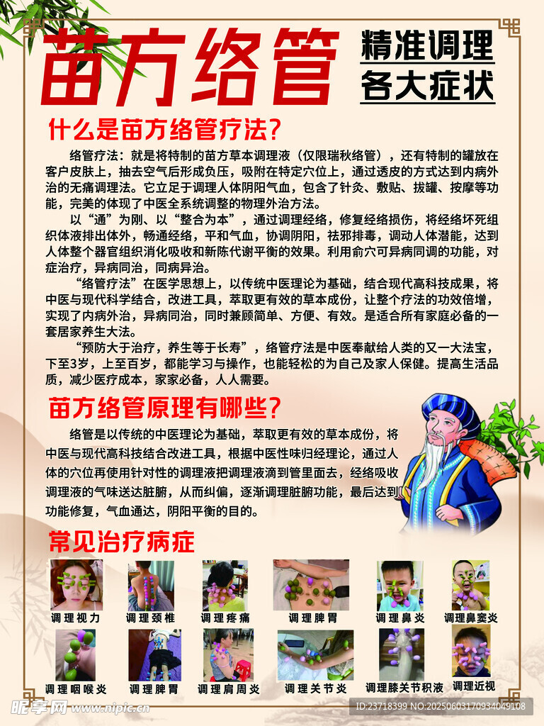 苗方络管