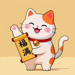 招财猫 福猫 卡通形象