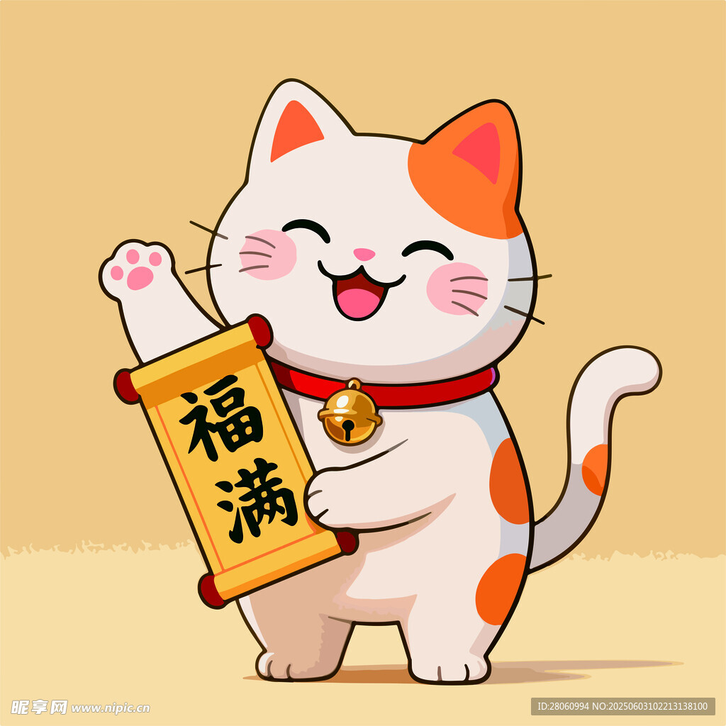 招财猫 福猫 卡通形象
