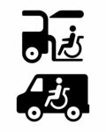 残疾人专用车