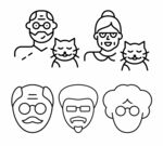 老人头像图标