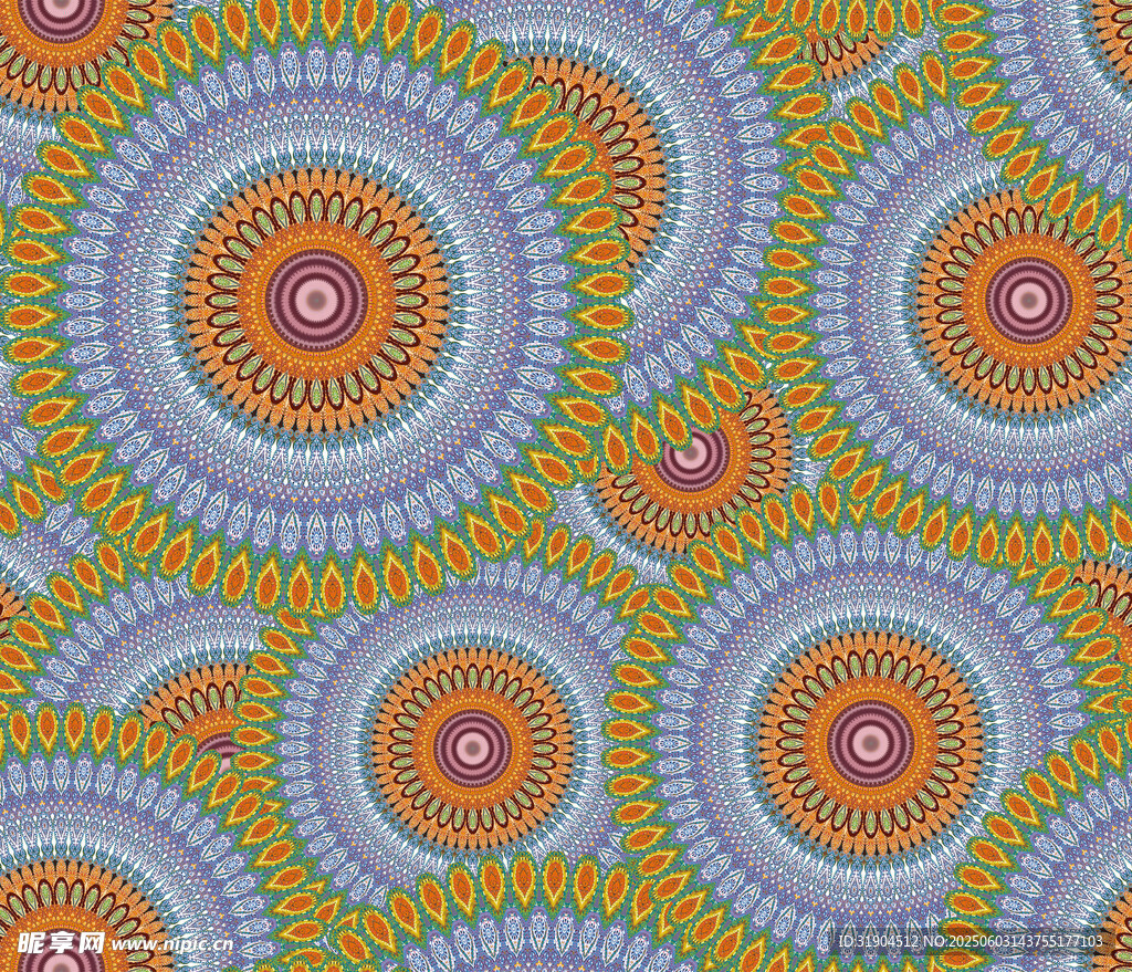 几何花