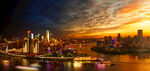 上海外滩璀璨夜景风光