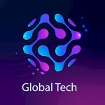 全球科技主题抽象图标