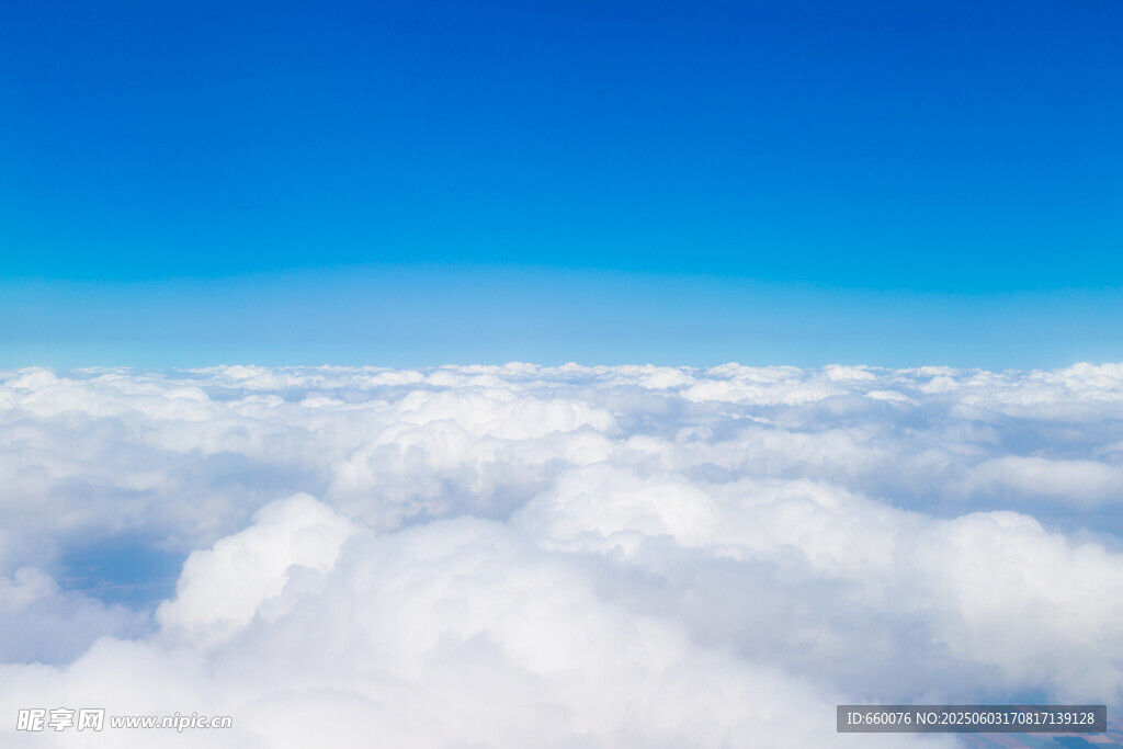 高空云海美景
