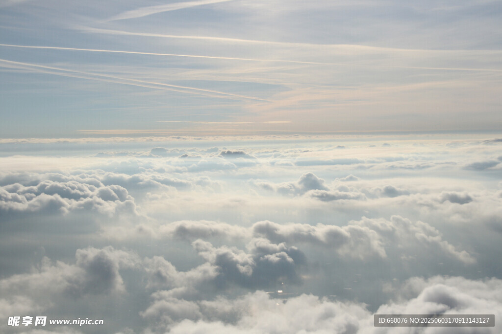 高空云海美景