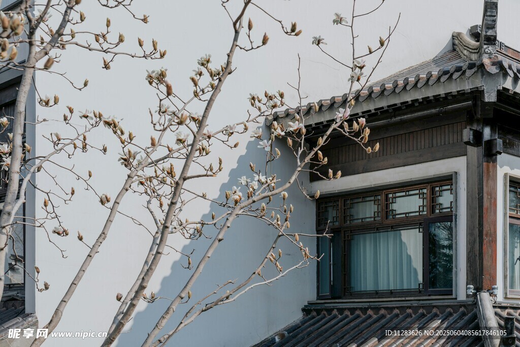 中式古建筑一角