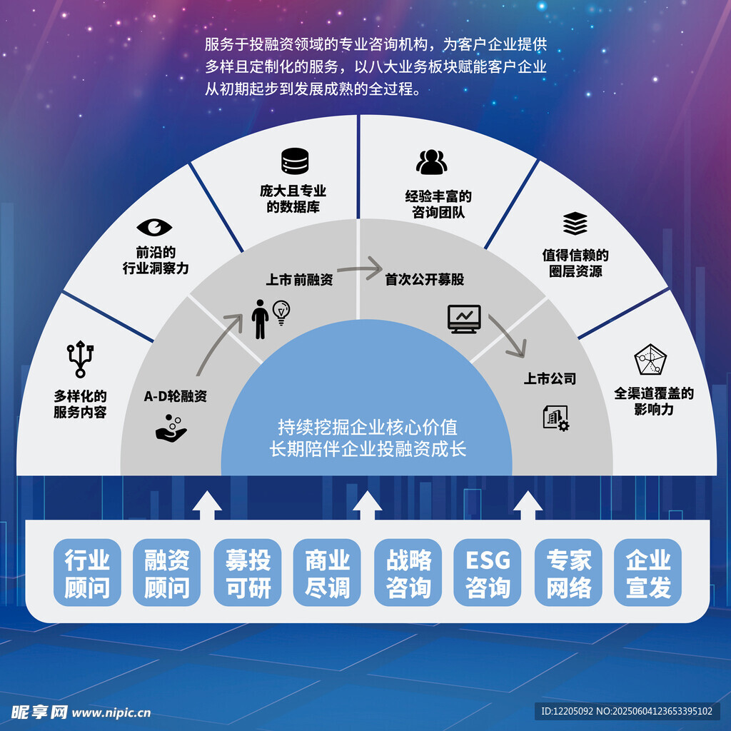 科技感数咨询行业