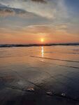 海边日出