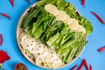 新鲜蔬菜拼盘