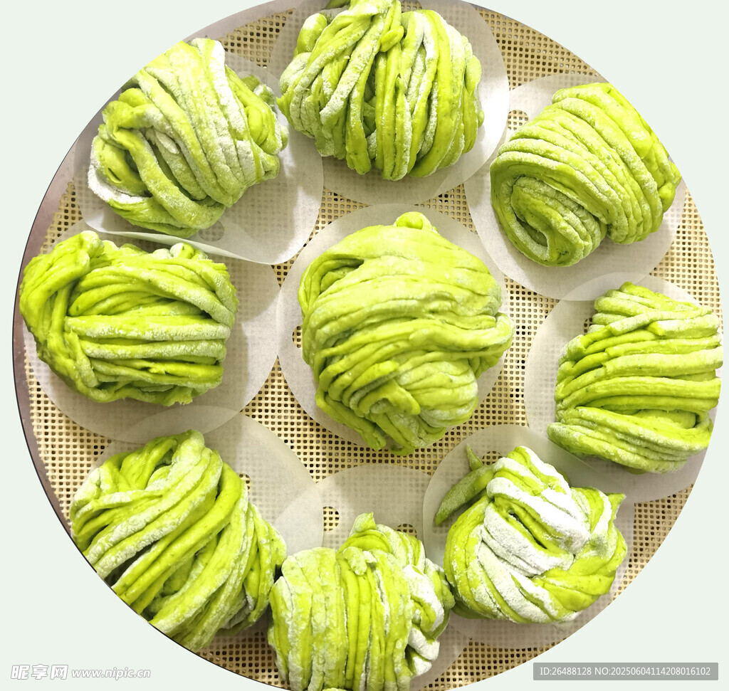 蔬菜花卷
