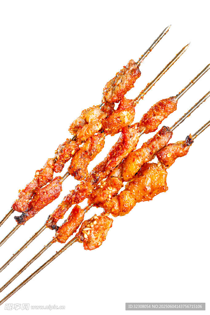 美味鸡肉串诱人呈现