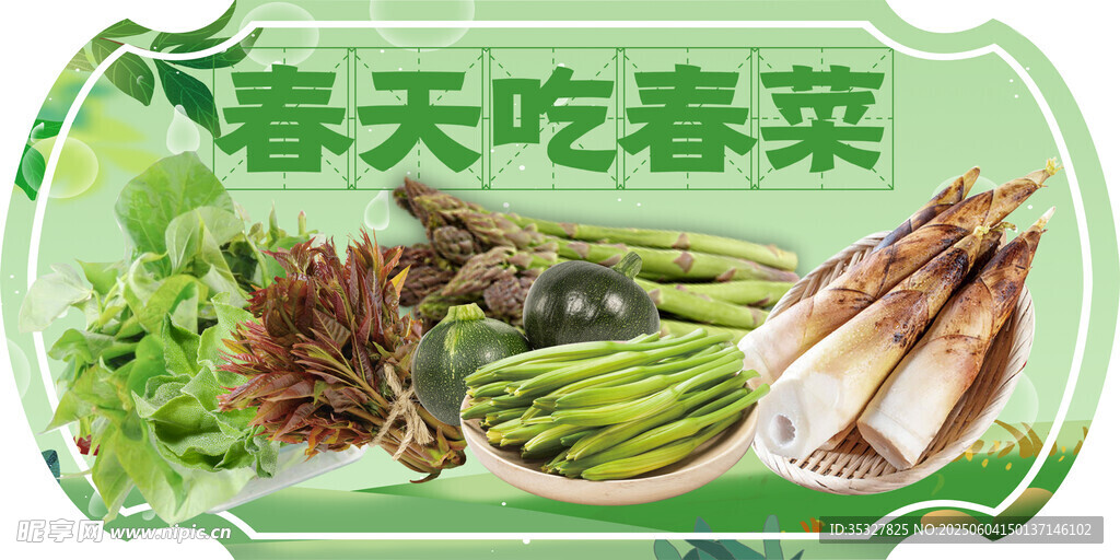 春天尝多样春菜展示