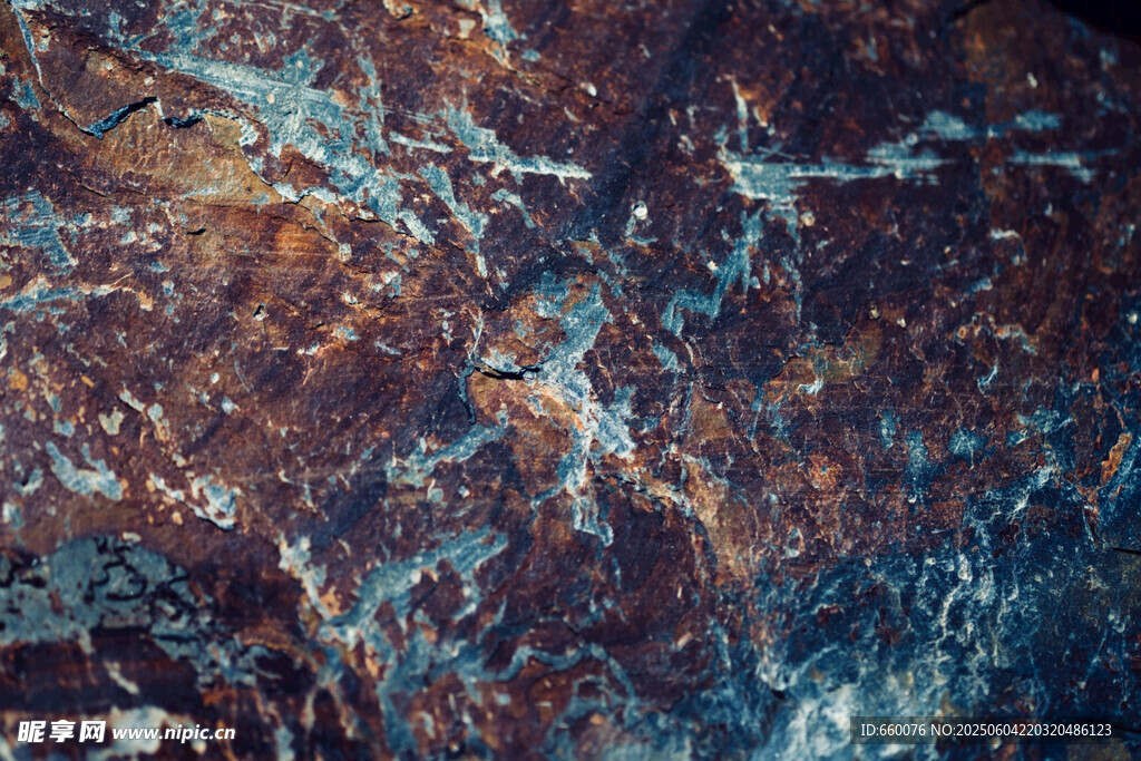 复古斑驳岩石表面