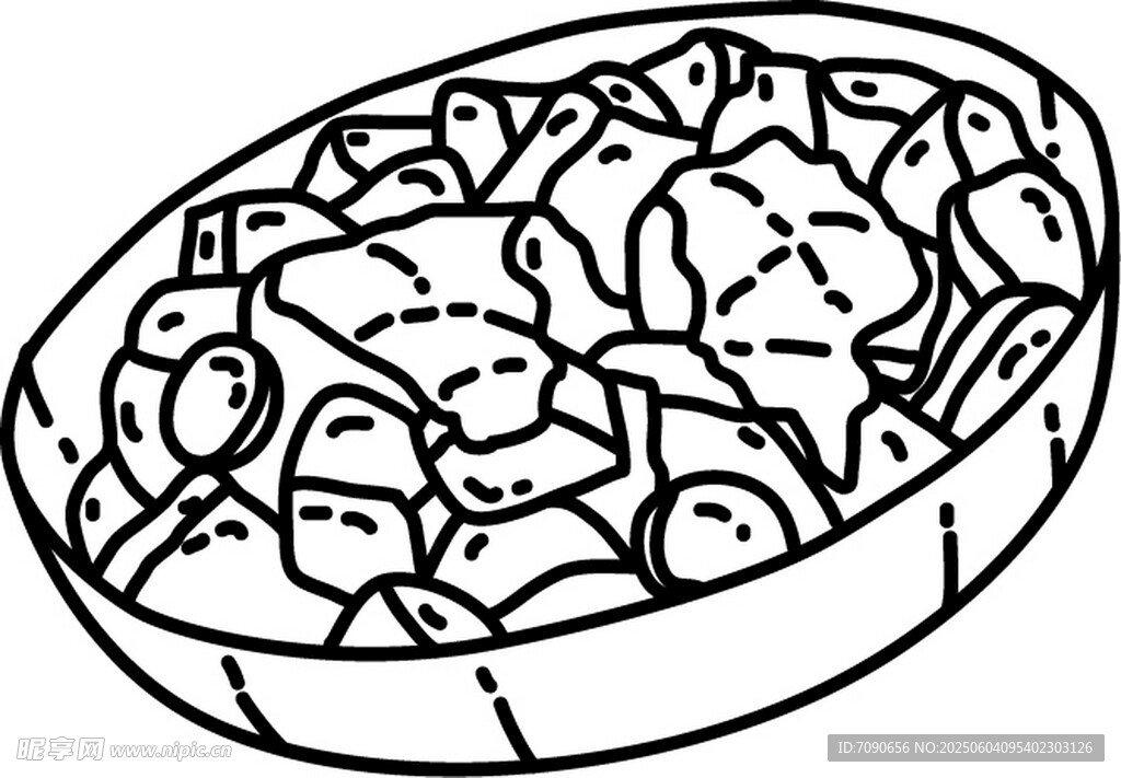 一盘饺子