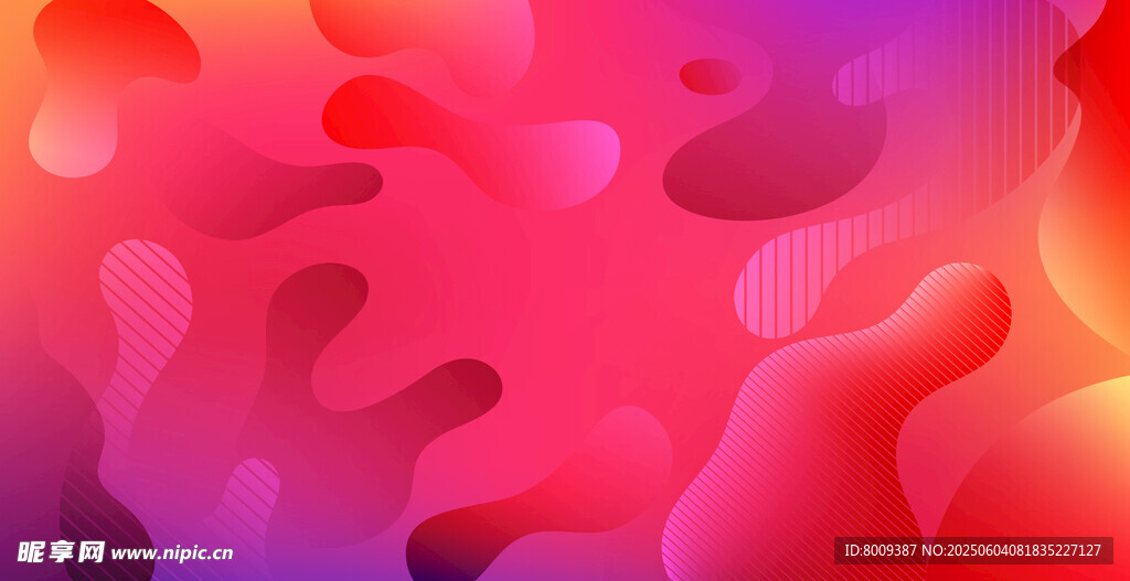 梦幻渐变流体艺术背景