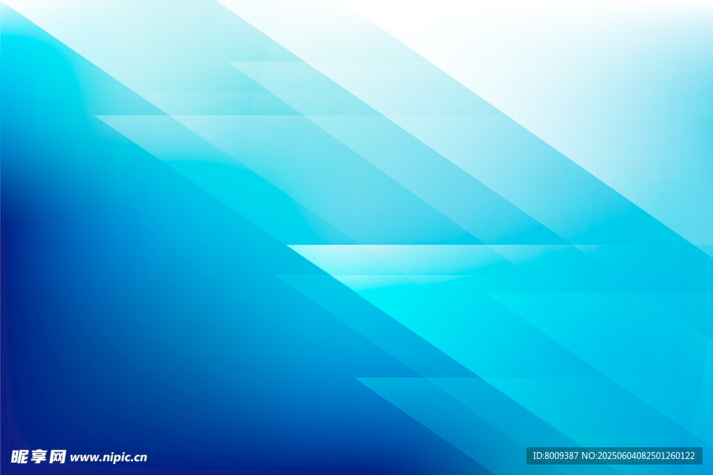蓝色抽象背景banner