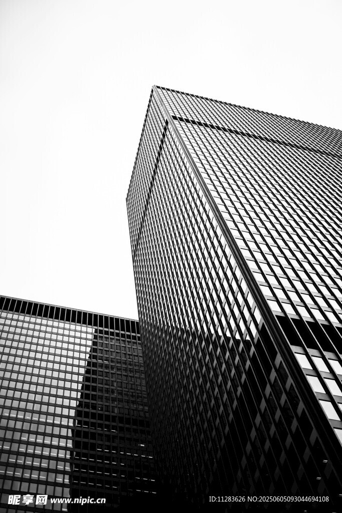 现代摩天大楼建筑外观