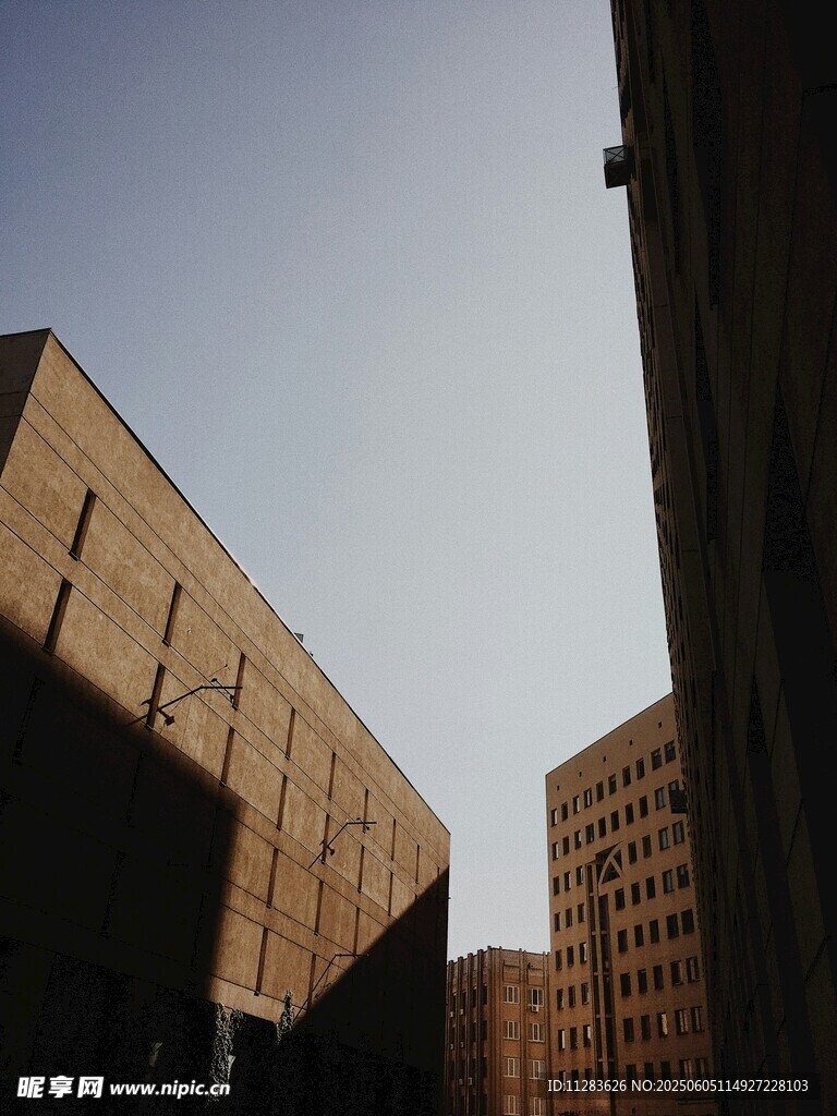 城市建筑剪影