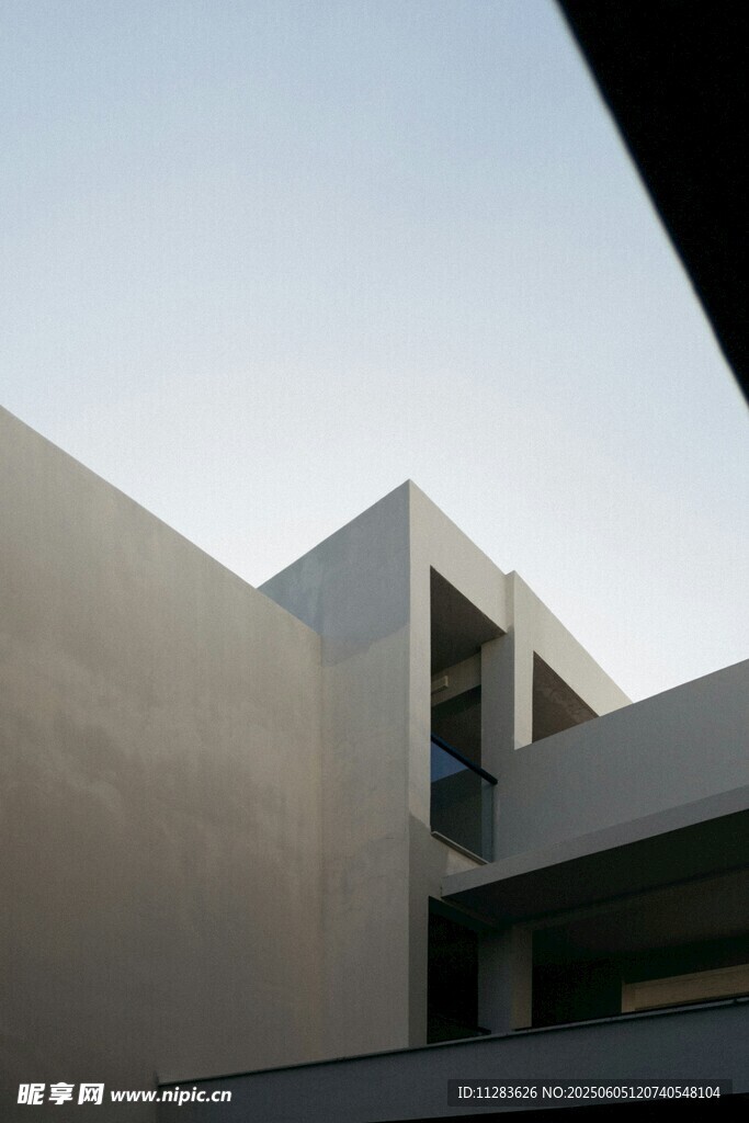 现代简约风格建筑外观