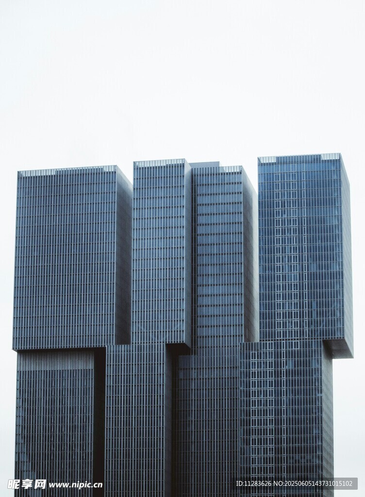 现代高楼建筑群