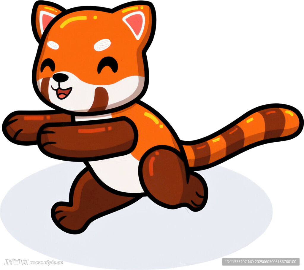 跳跃的小熊猫
