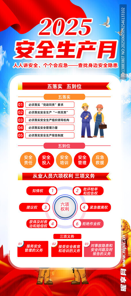 安全生产知识宣传海报