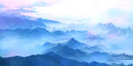 梦幻山水风景图