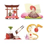日本传统元素插画