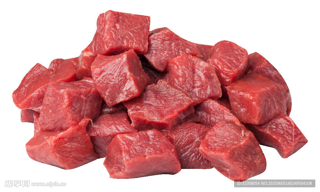 新鲜牛肉块