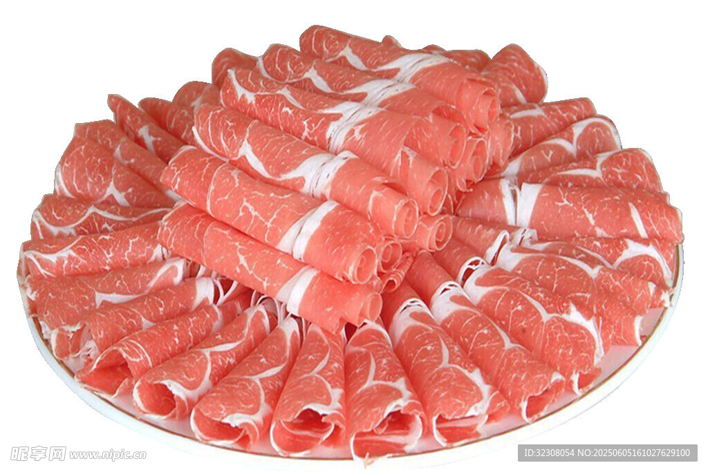 新鲜美味的羊肉卷